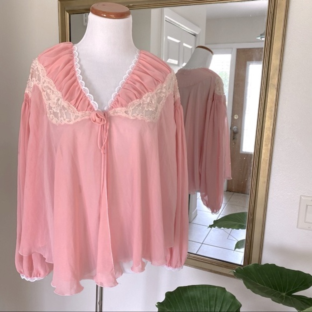 Vintage Victoria’s Secret Gold Label Babydoll Robe